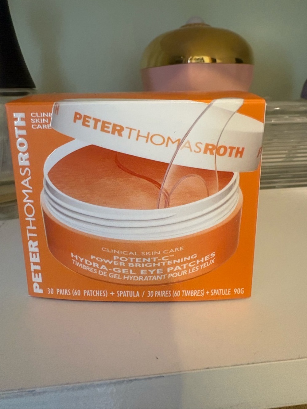 Peter Thomas Roth Orange Potent-C Power Brightening Hydra-Gel Eye Patches